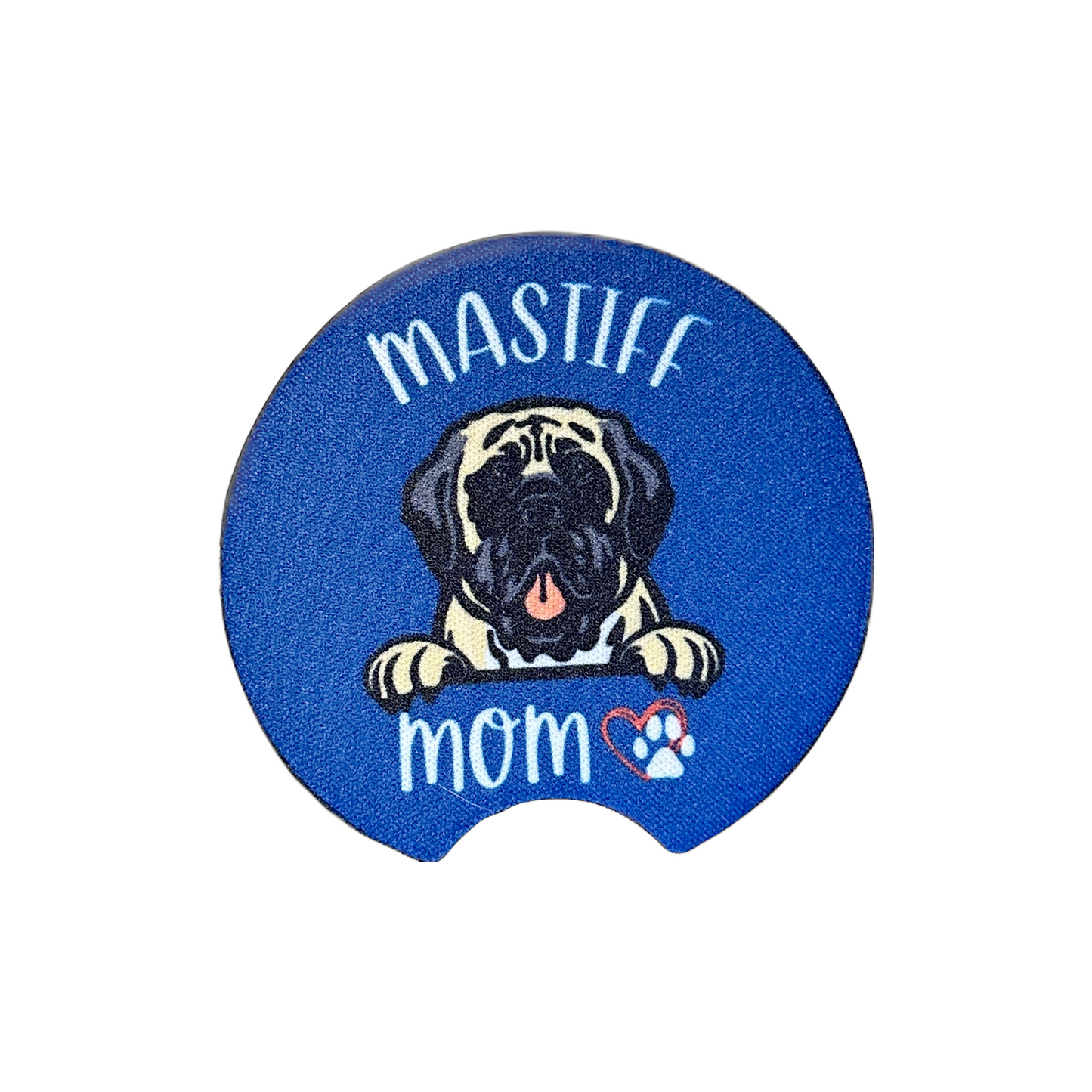 Dog Mom Car Coaster (Various Breeds)