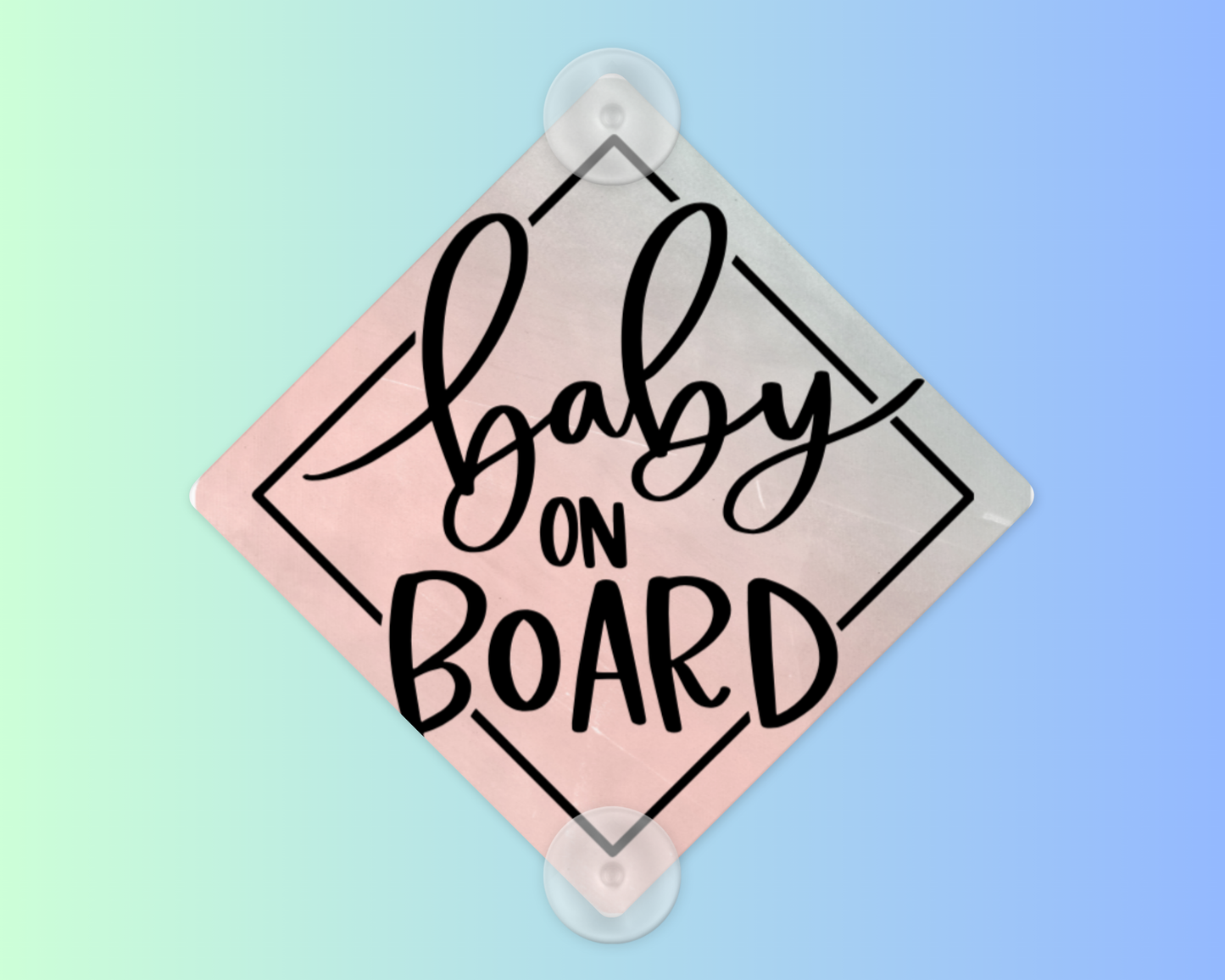Baby On Board (Pink)