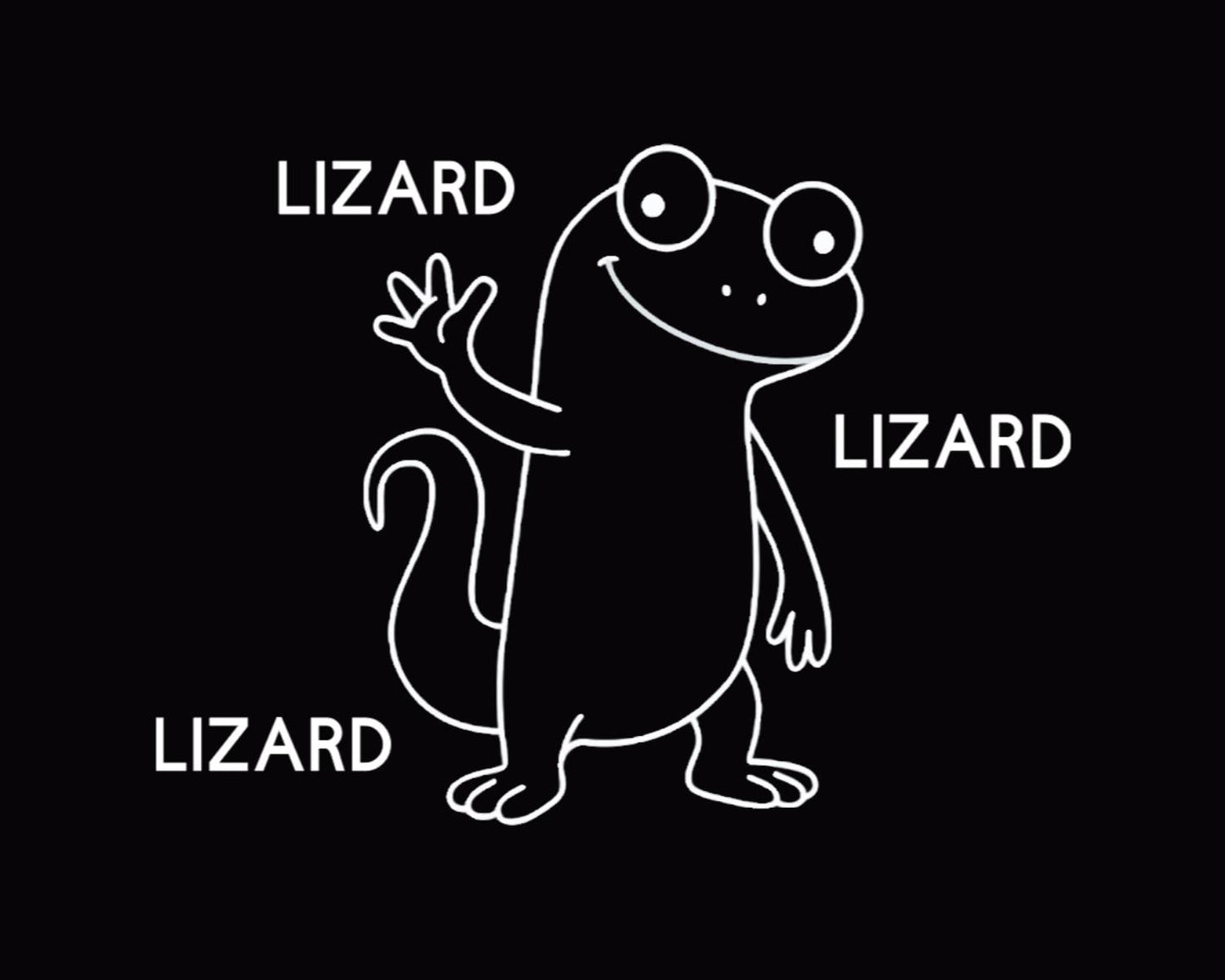 Lizard Vinyl Decal
