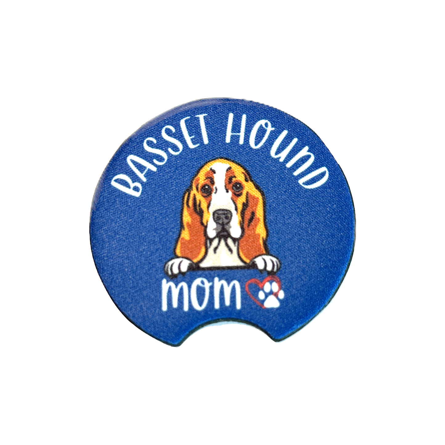 Dog Mom Car Coaster (Various Breeds)