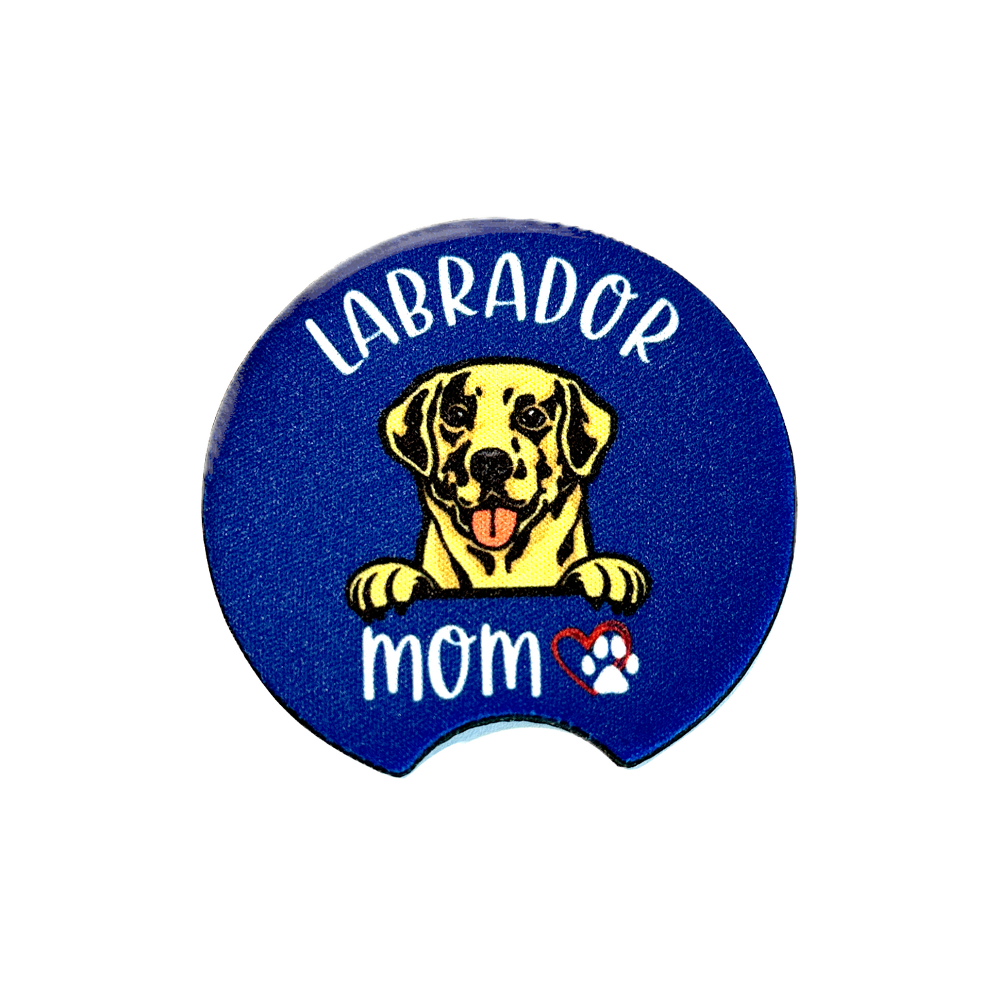 Dog Mom Car Coaster (Various Breeds)