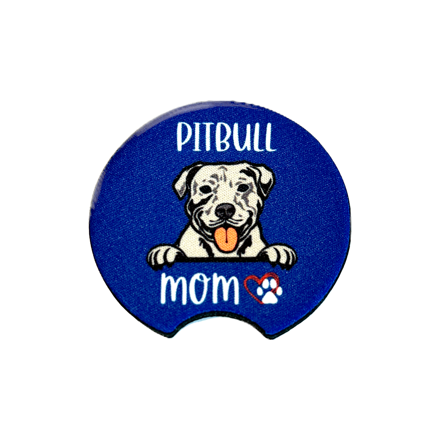 Dog Mom Car Coaster (Various Breeds)