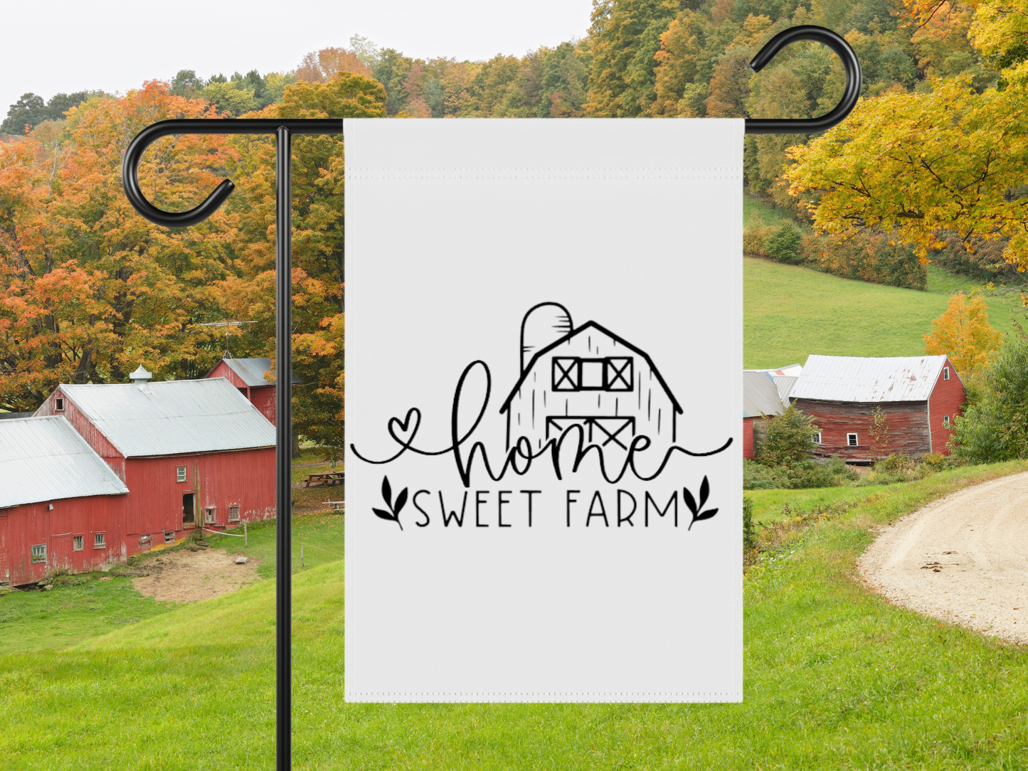 Home Sweet Farm Garden Flag