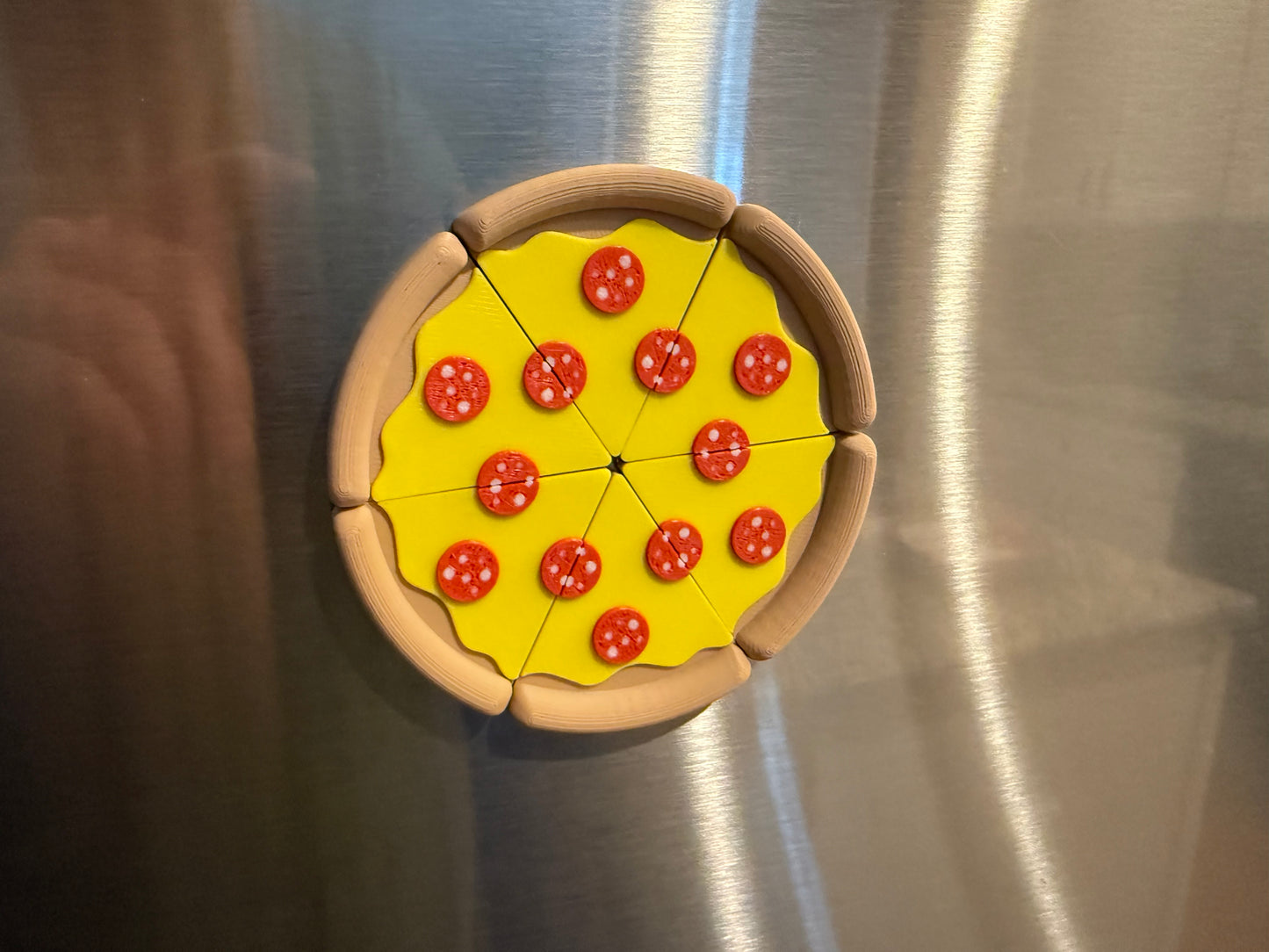Pepperoni Pizza Magnets