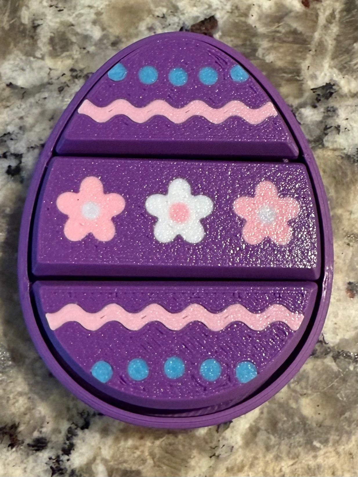 Triple Clicky Easter Egg Fidget
