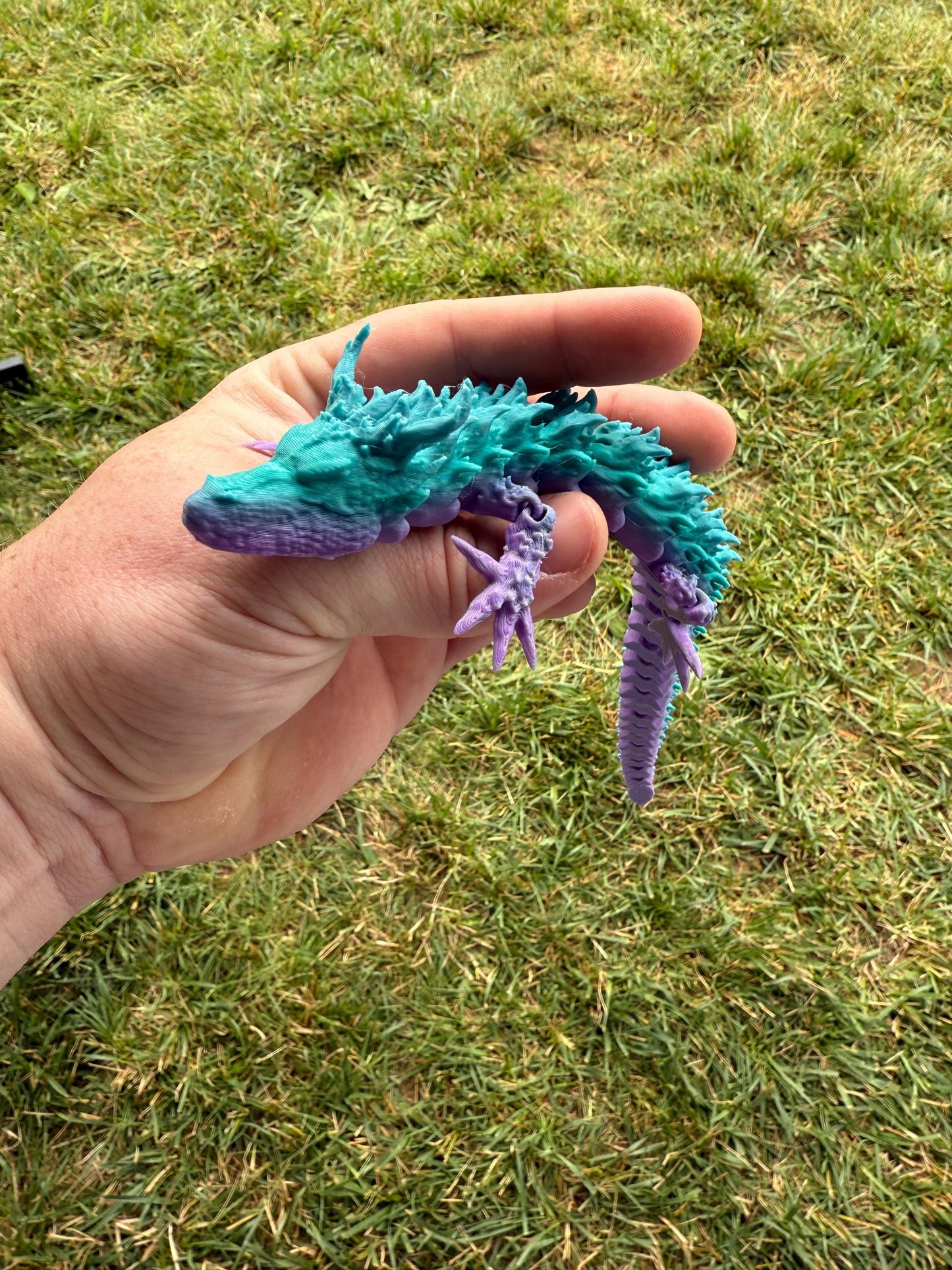 Articulated Dragon Toy: Small Flexi Dragon (14 Inch)