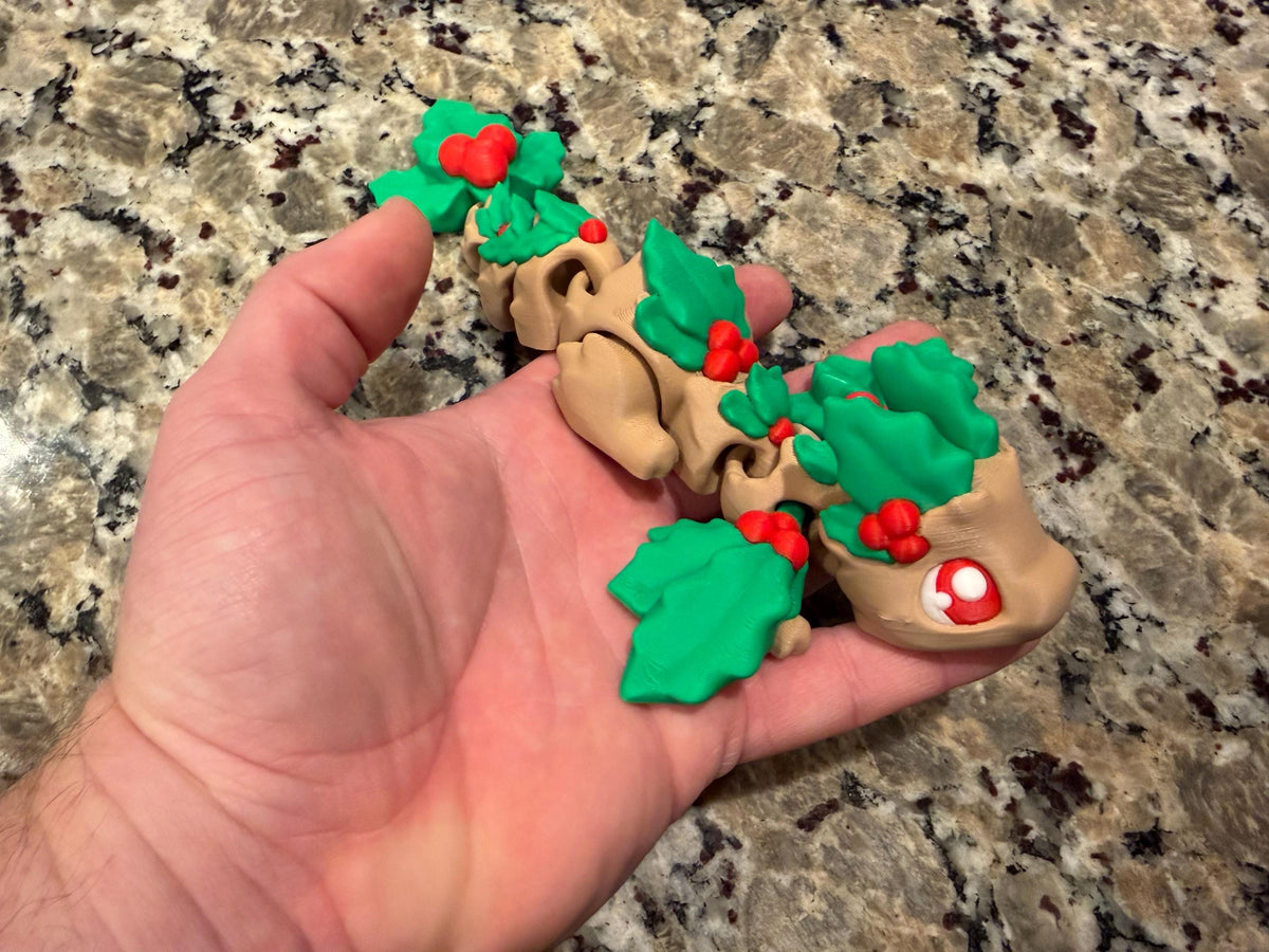 Articulated Christmas Dragon