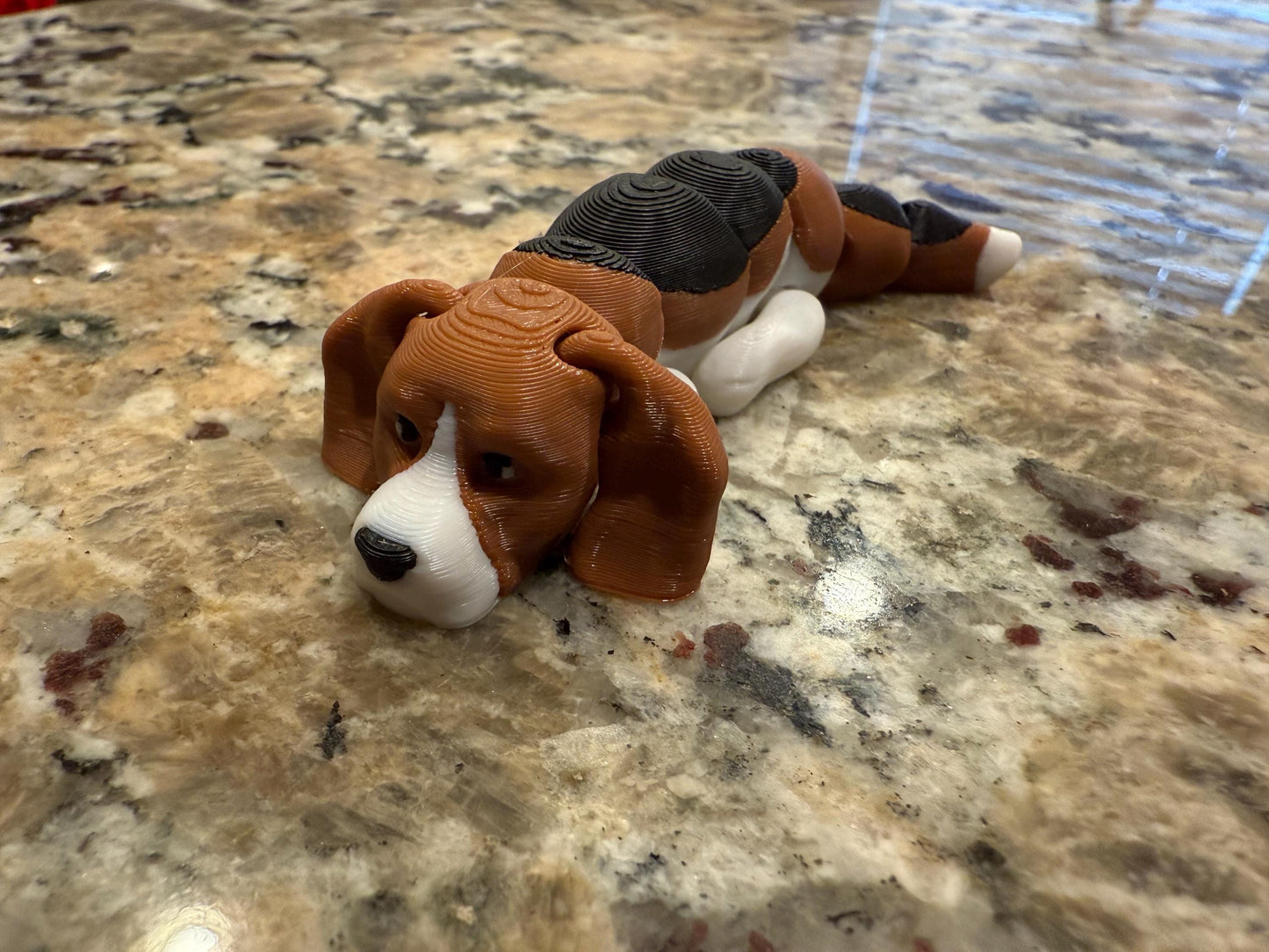 3d printed flexi dog breeds, please ask for other breeds or colors!