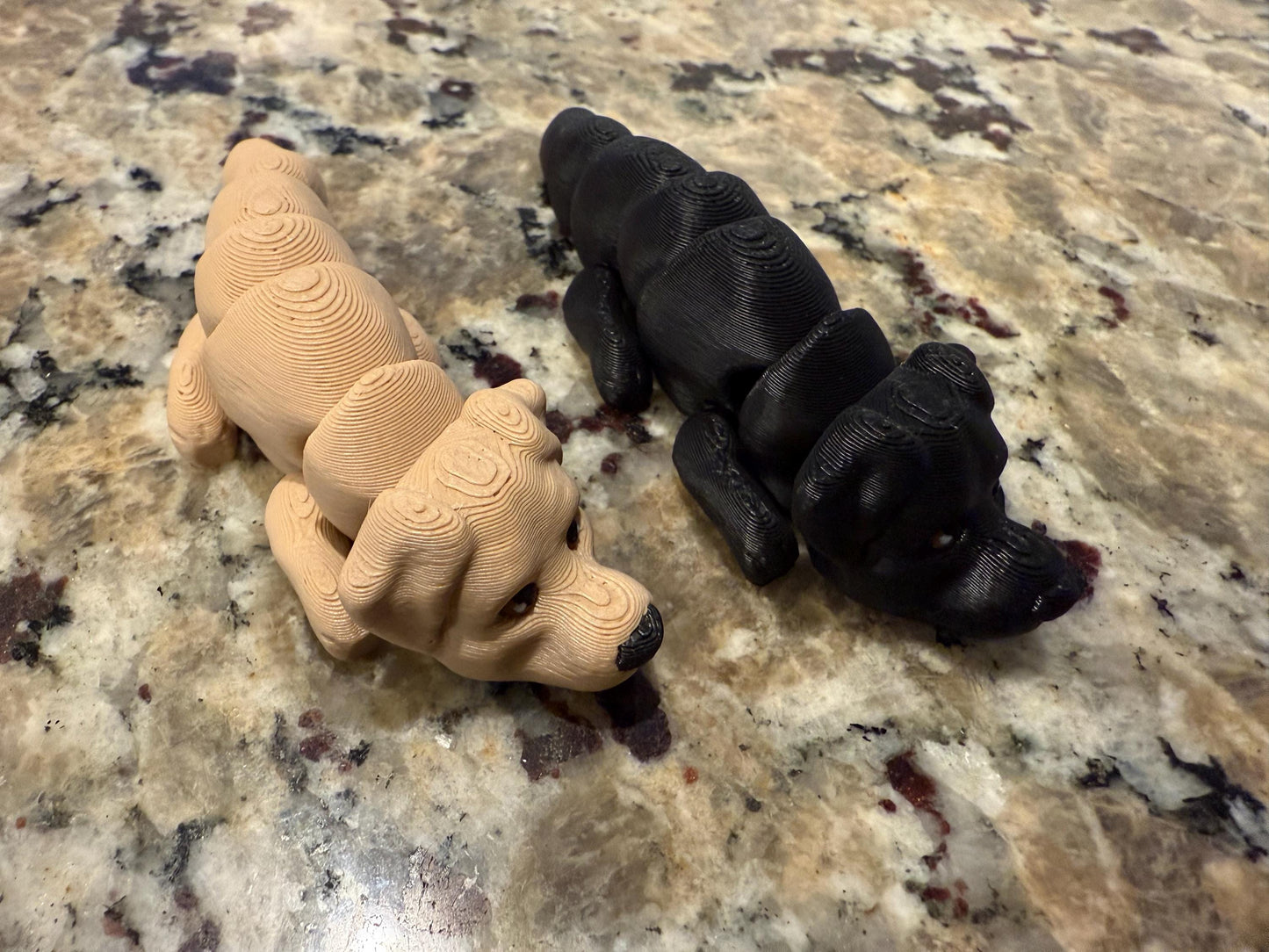 3d printed flexi dog breeds, please ask for other breeds or colors!