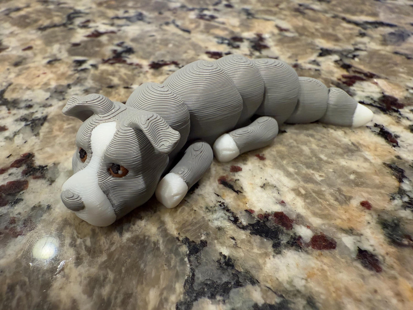 3d printed flexi dog breeds, please ask for other breeds or colors!