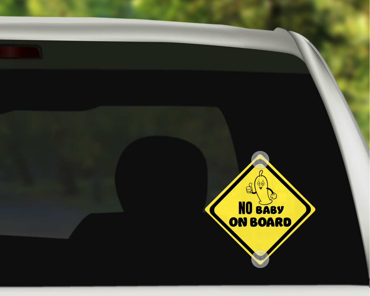 Personalized Metal Car Window Sign