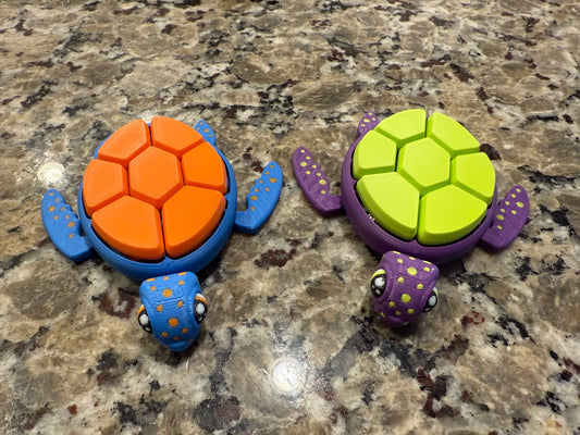 Clicky Fidget Turtle