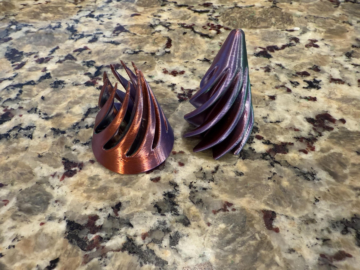 3D Printed Fidget Cone – Impossible Spiral Sensory Toy, Desk Fidget, Stress Relief Gift
