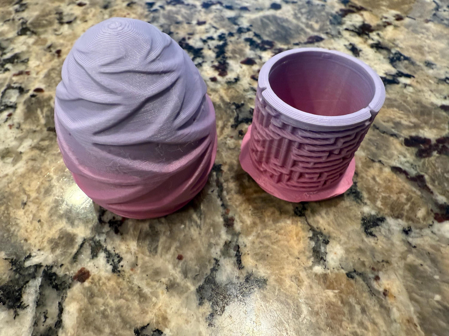 3D Printed Egg Maze Puzzle with Storage