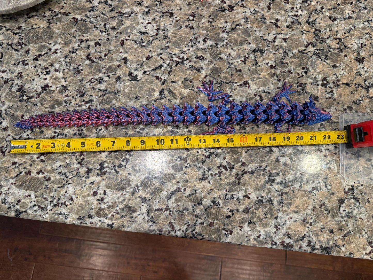 Medium flexi articulated dragon toy (22 inch)