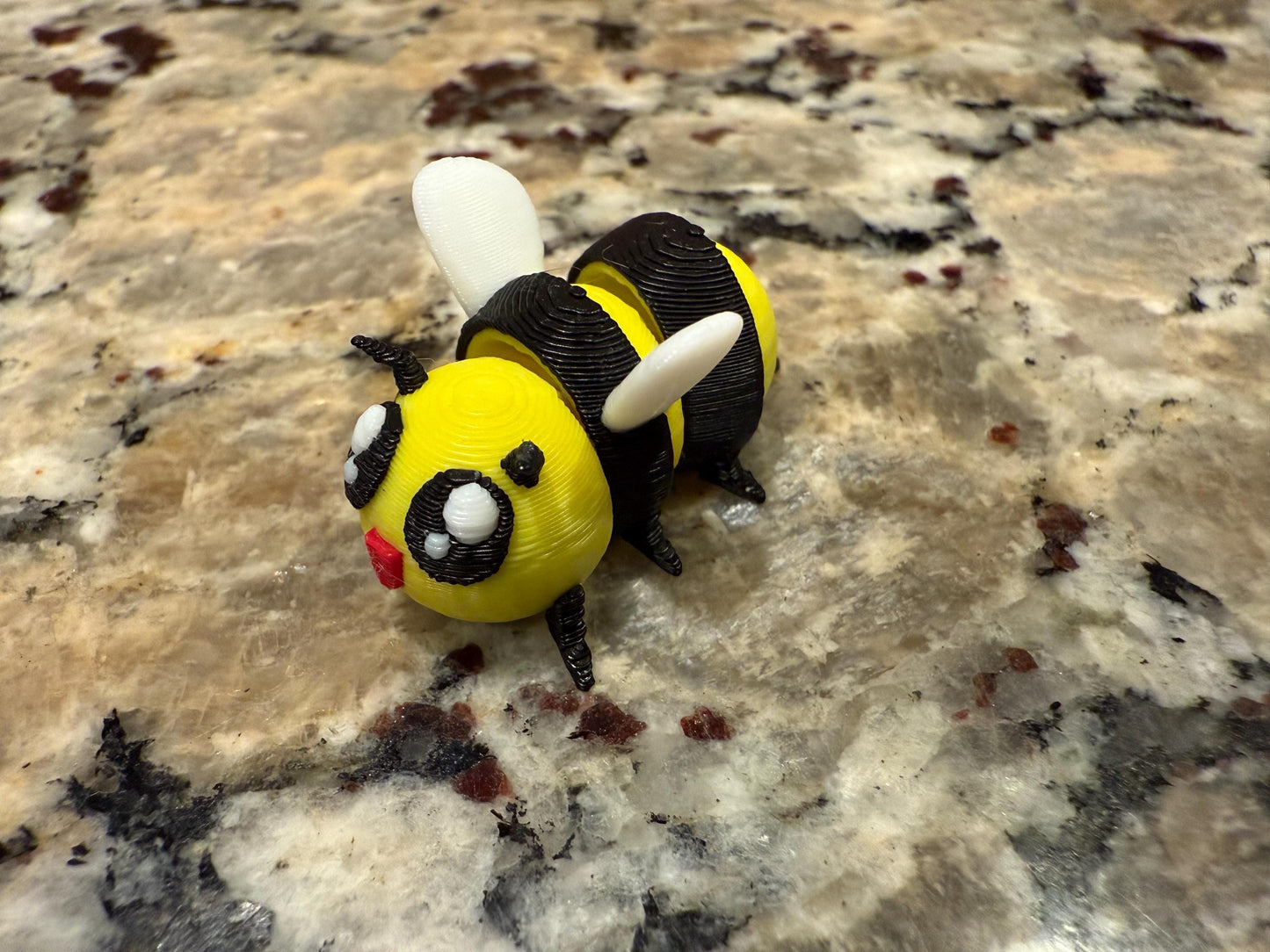 Flexi 3d printed mini animals, collect them all! Bat, caterpillar, chick, elephant, fox, frog, hippo, lady bug, whale!