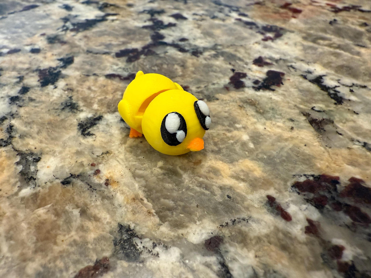 3D Printed Flexi Mini Animals – Articulated Collectible Fidget Figures, Tiny Desk Pets