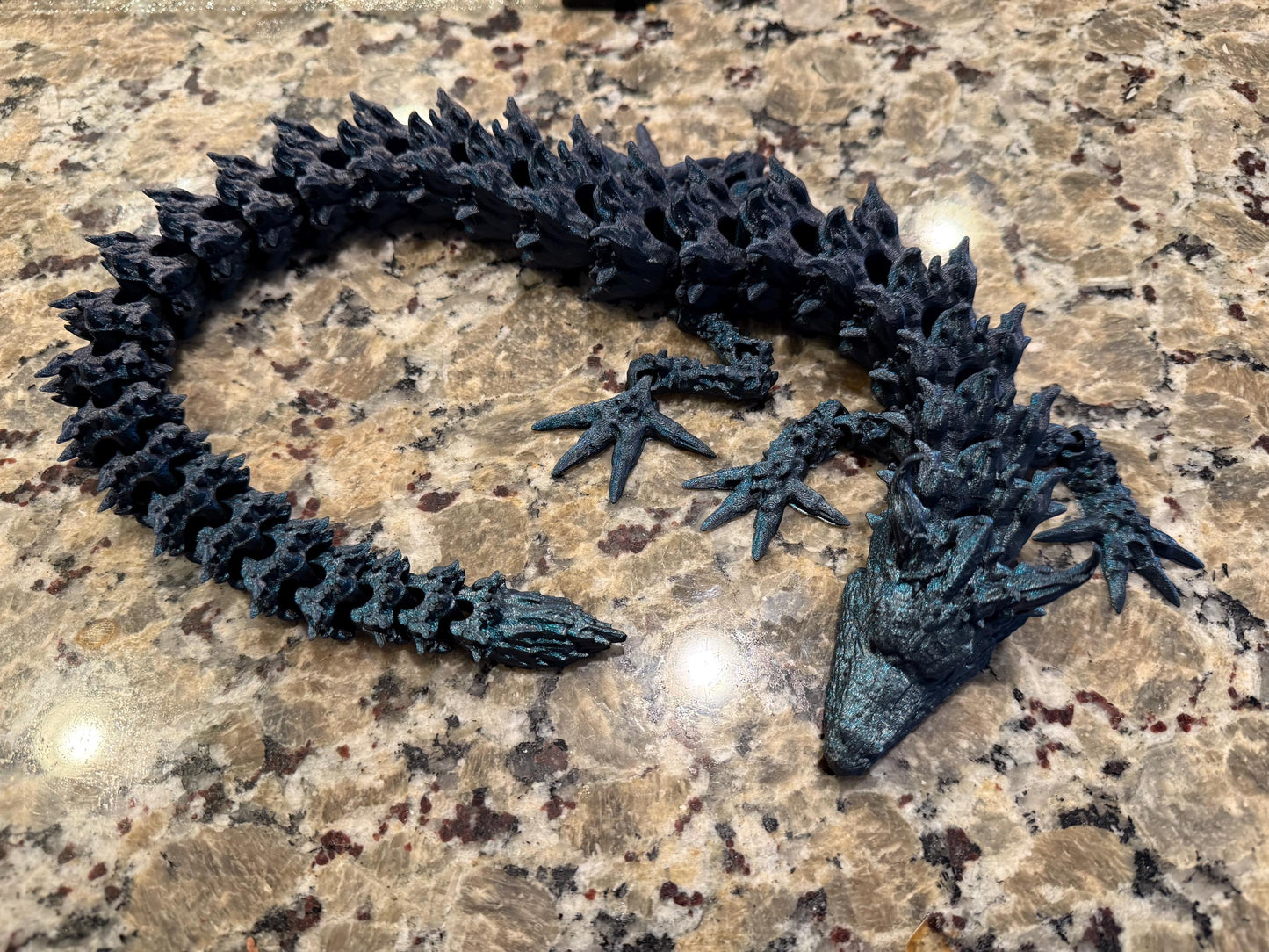 Medium flexi articulated dragon toy (22 inch)