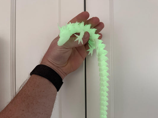 Articulated Dragon Toy: Small Flexi Dragon (14 Inch)