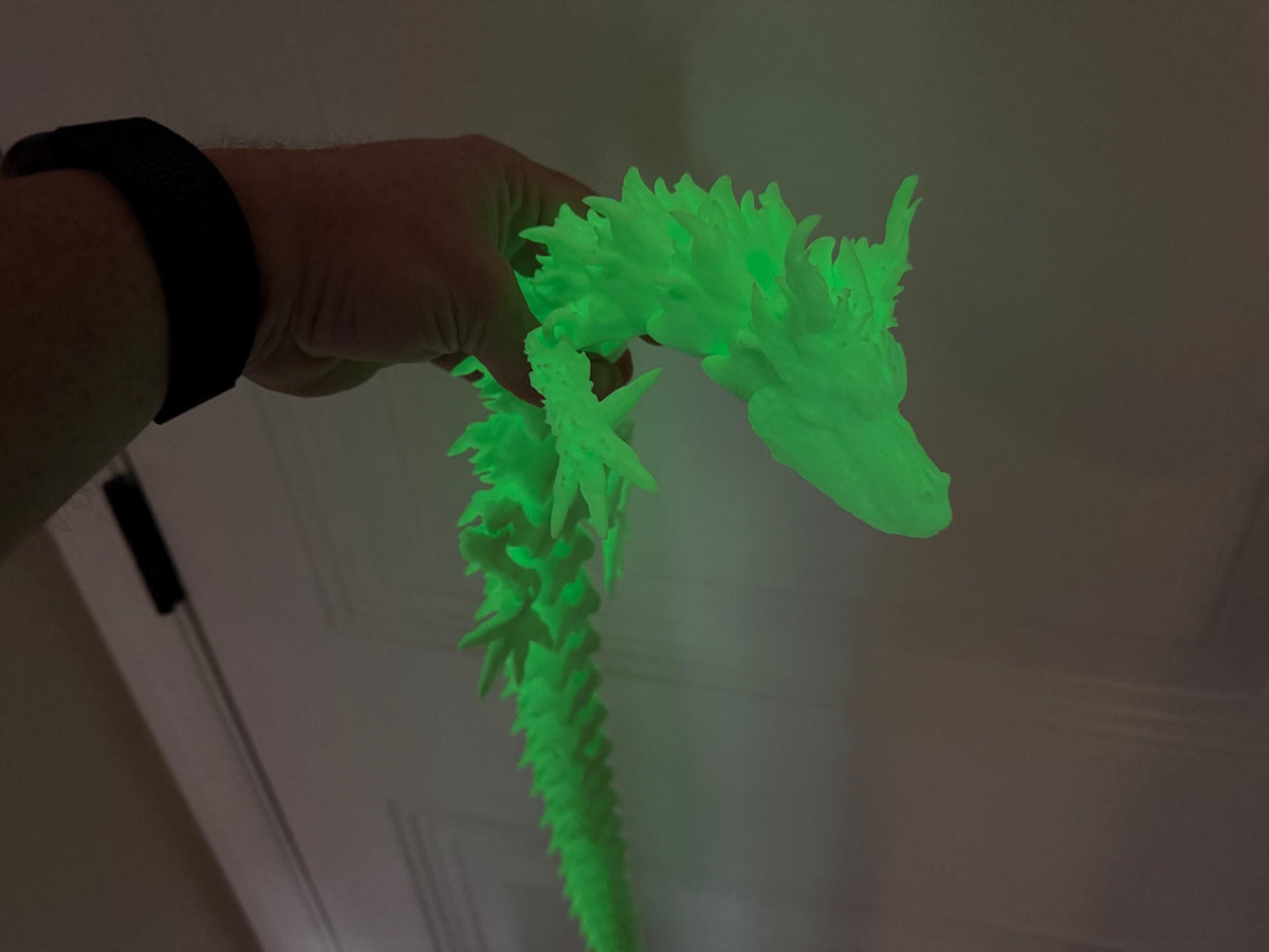 Large Articulated Dragon Toy – 29 Inch 3D Printed Fidget Gift