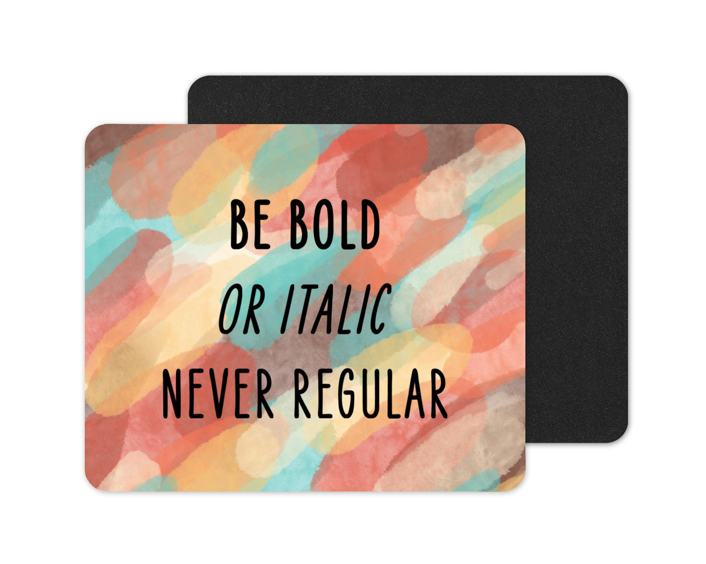 Funny Sayings Mousepad: Work From Home Employee Gift