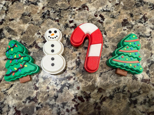 3D Printed Clicky Christmas Fidgets with Keyboard Switches