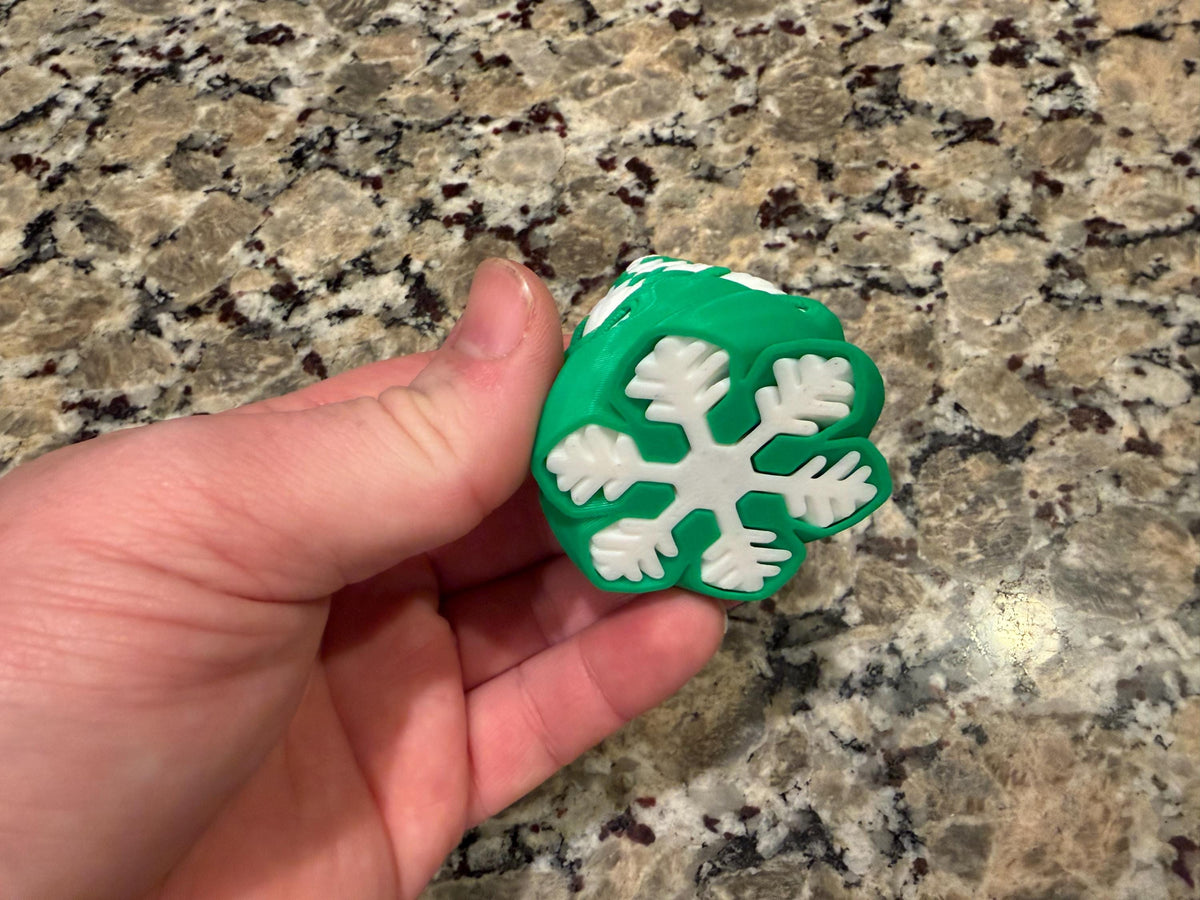 Snowflake Christmas Tree Fidget