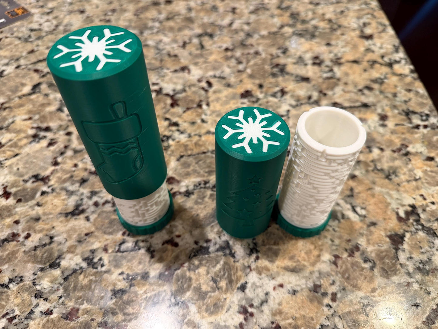 3D Printed Christmas Puzzle Maze with Storage! Can be used as a money holder also